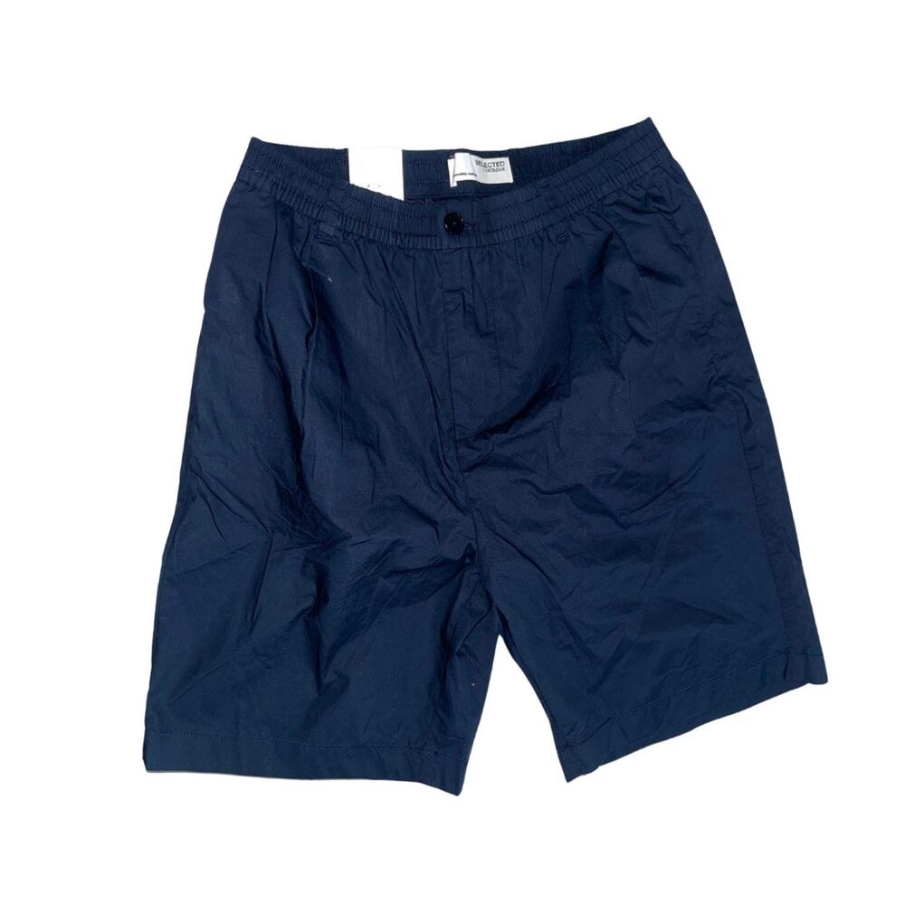 Selected Homme SLHLoose-Baron Shorts Sky Captain Size Medium Nautical Coastal